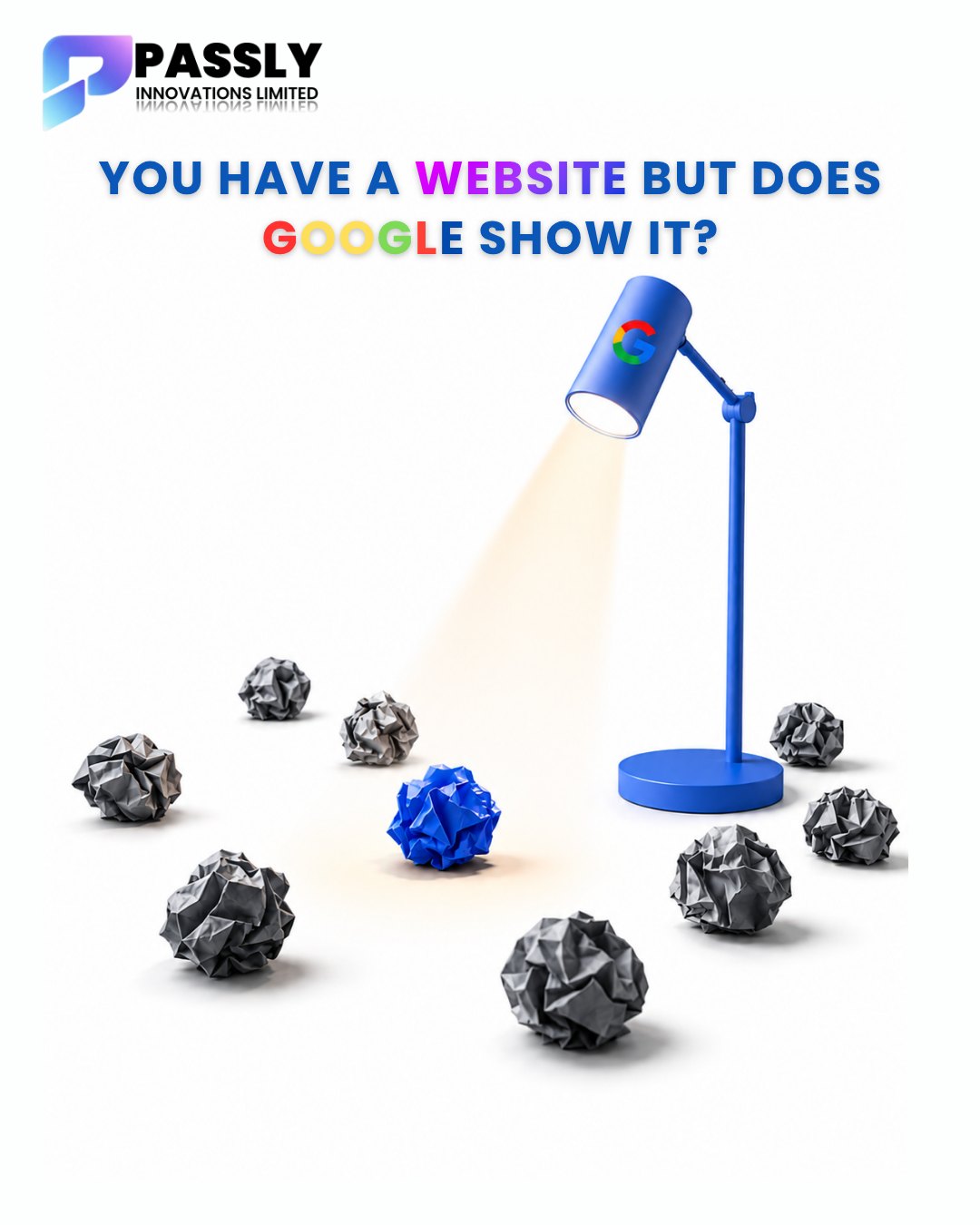 You have a website but does Google show it?